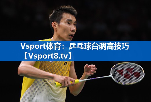 Vsport体育：乒乓球台调高技巧