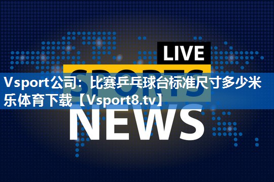 Vsport公司：比赛乒乓球台标准尺寸多少米乐体育下载